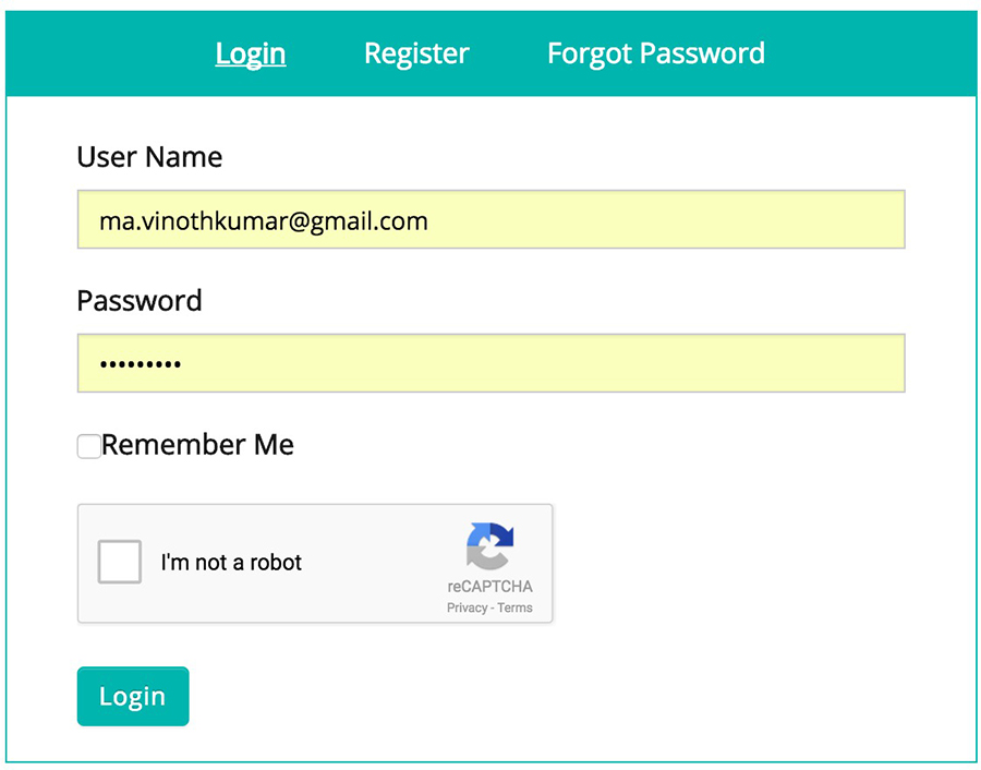 Login