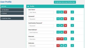 User Profile List View